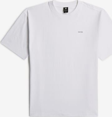 G-STAR Shirt ' ' in Wit: voorkant