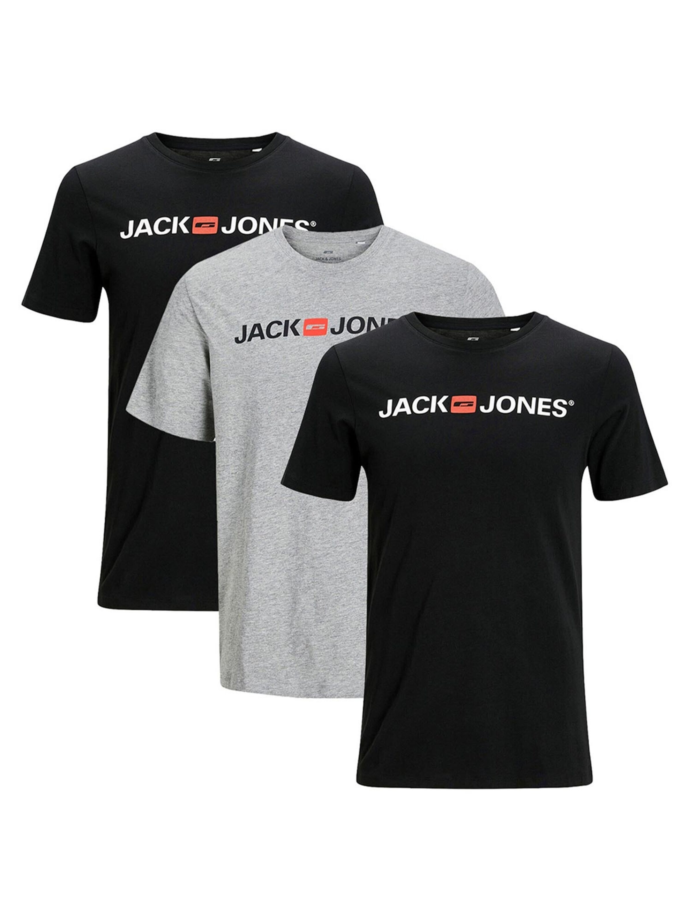 JACK & JONES Shirt 'Basic' in Black: front