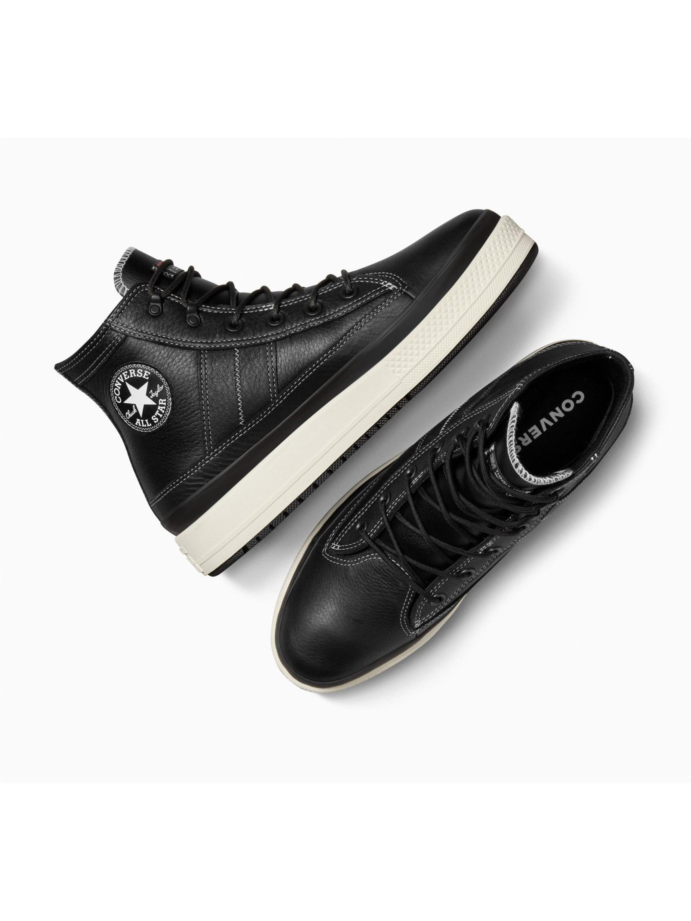 CONVERSE Korkeavartiset tennarit 'CHUCK TAYLOR ALL STAR' värissä musta