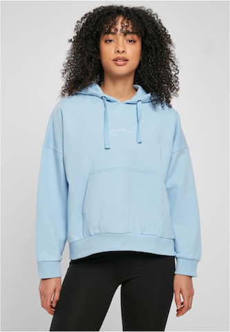 Sweat-shirt Karl Kani en bleu : devant