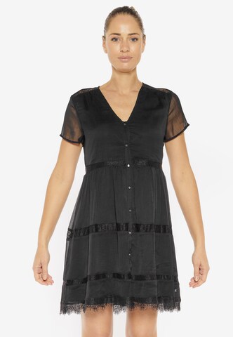 Le Temps Des Cerises Kleid 'INAYA' in Schwarz: predná strana