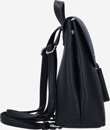 TOM TAILOR DENIM Backpack 'Ida' in Black