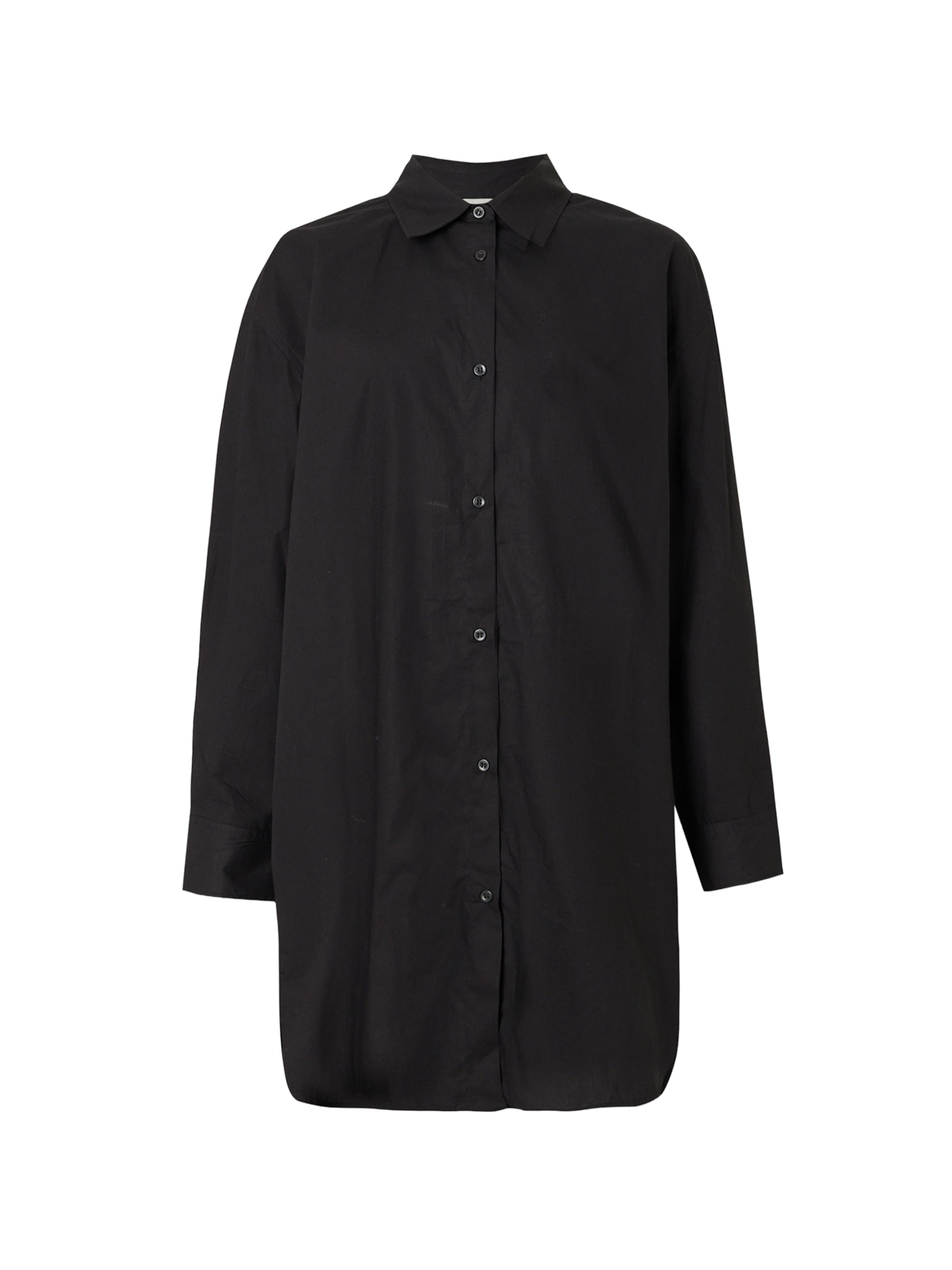 REPLAY Shirt Dress in Black: front