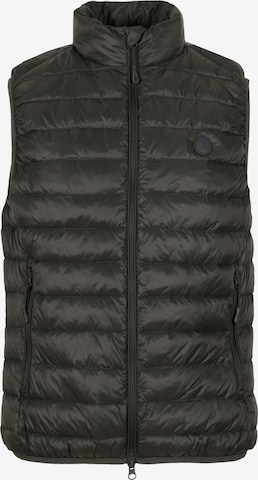 Slimfit Gilet di Scalpers in marrone: frontale