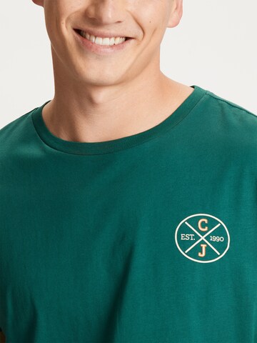 Cross Jeans Shirt ' 15903 ' in Green