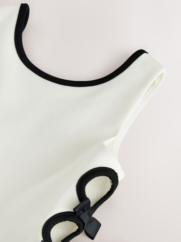 Baker by Ted Baker Jurk 'Ponte Skater' in Wit