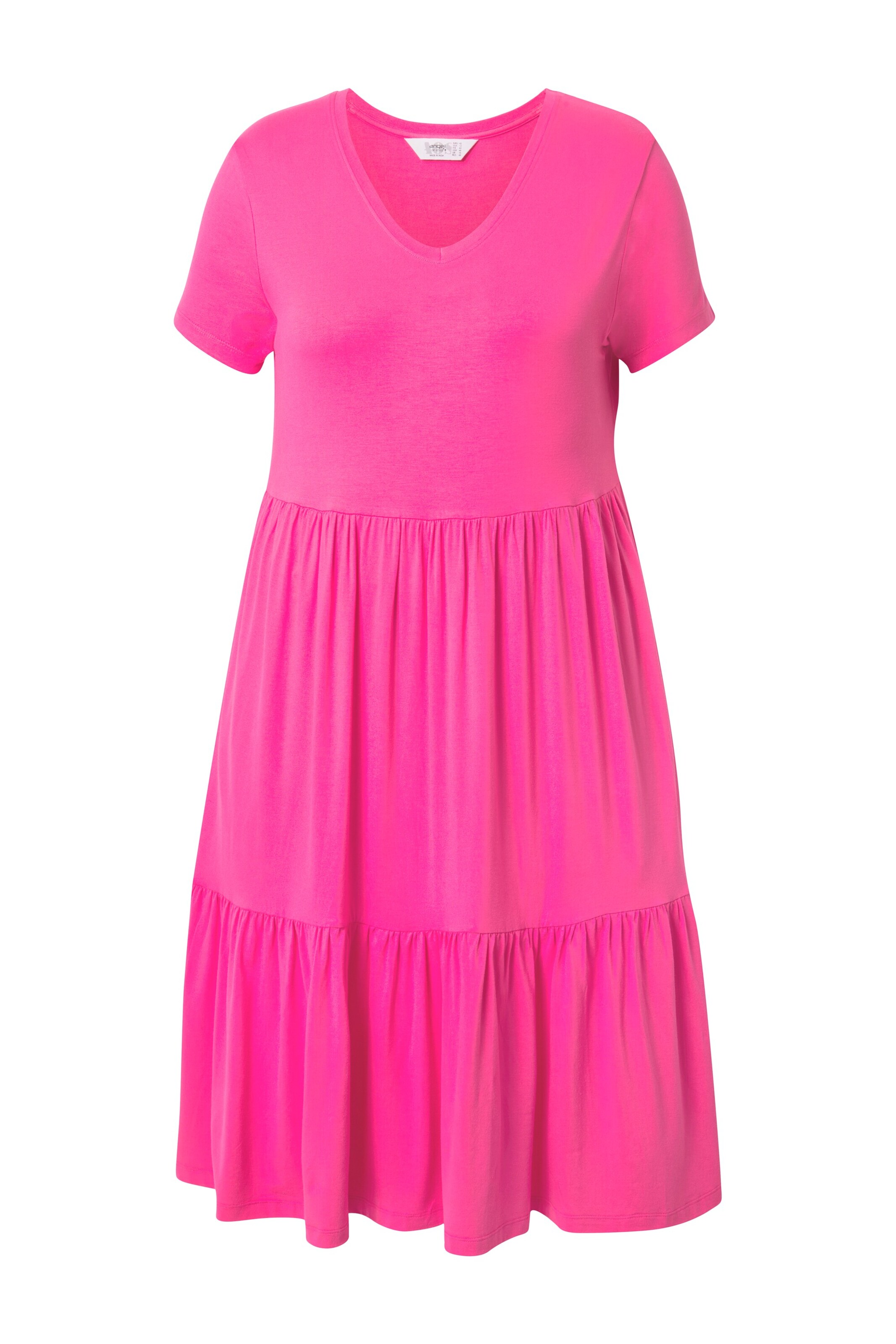 Angel of Style Jurk in Roze: voorkant