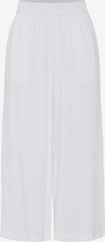 Pantaloni 'PCPia' di PIECES in bianco: frontale