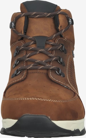 Rieker Lace-Up Boots in Brown