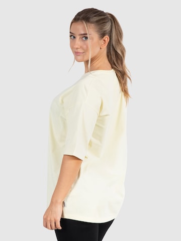 Smilodox Oversized shirt 'Benetta' in Geel