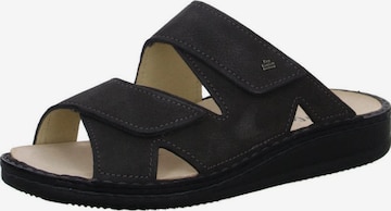 Finn Comfort Pantolette 'Danzig Soft' in Grau: Vorderseite