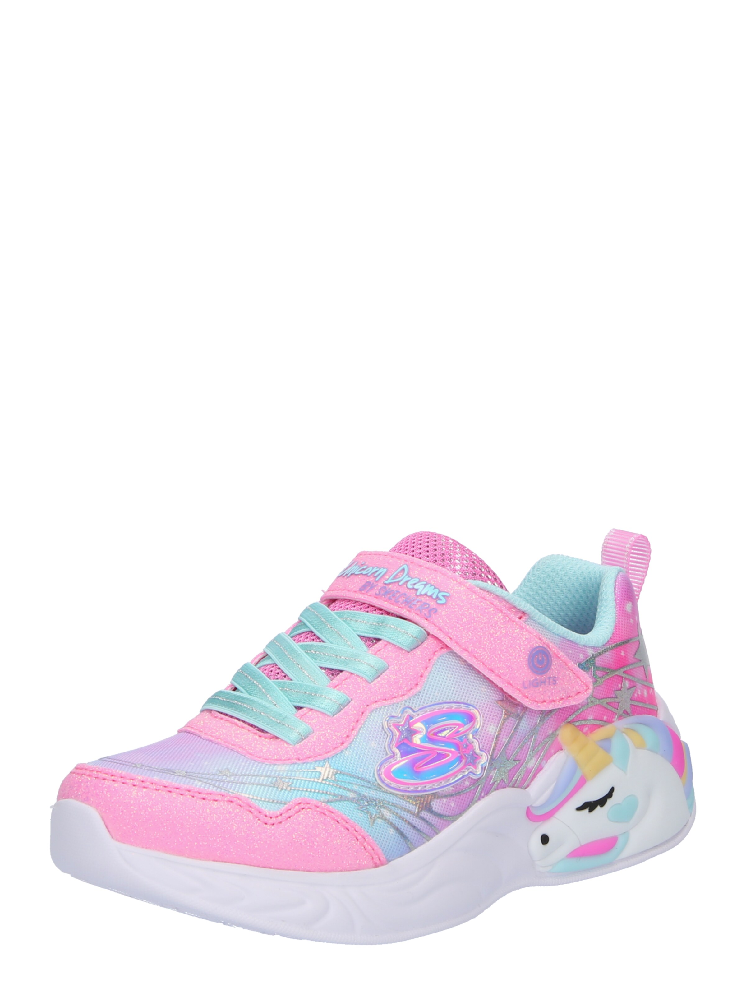 SKECHERS Tenisky 'UNICORN DREAMS - WISHFUL MAGIC' – pink: přední strana