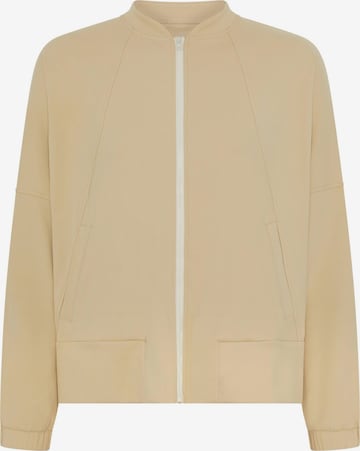 Born Sweat jacket 'Leila' in Beige: front