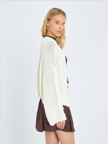 Cardigan MixRay en blanc