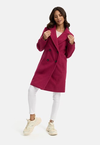 Cappotto di mezza stagione 'Frostjuwel 14' di NAVAHOO in rosso: frontale