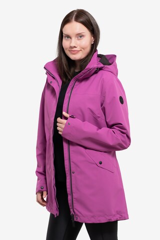 Veste outdoor 'ADDIS' ICEPEAK en violet : devant