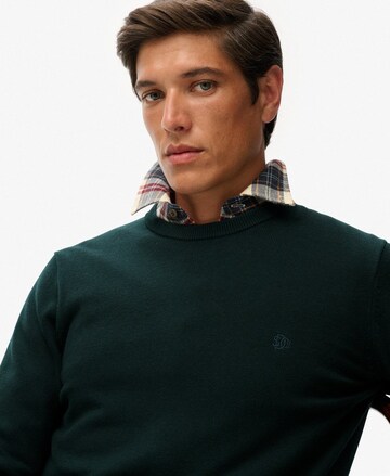 Pull-over 'Essentials' Superdry en vert