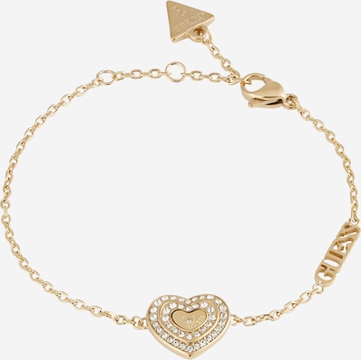 GUESS Bracelet in Gold / White, Item view