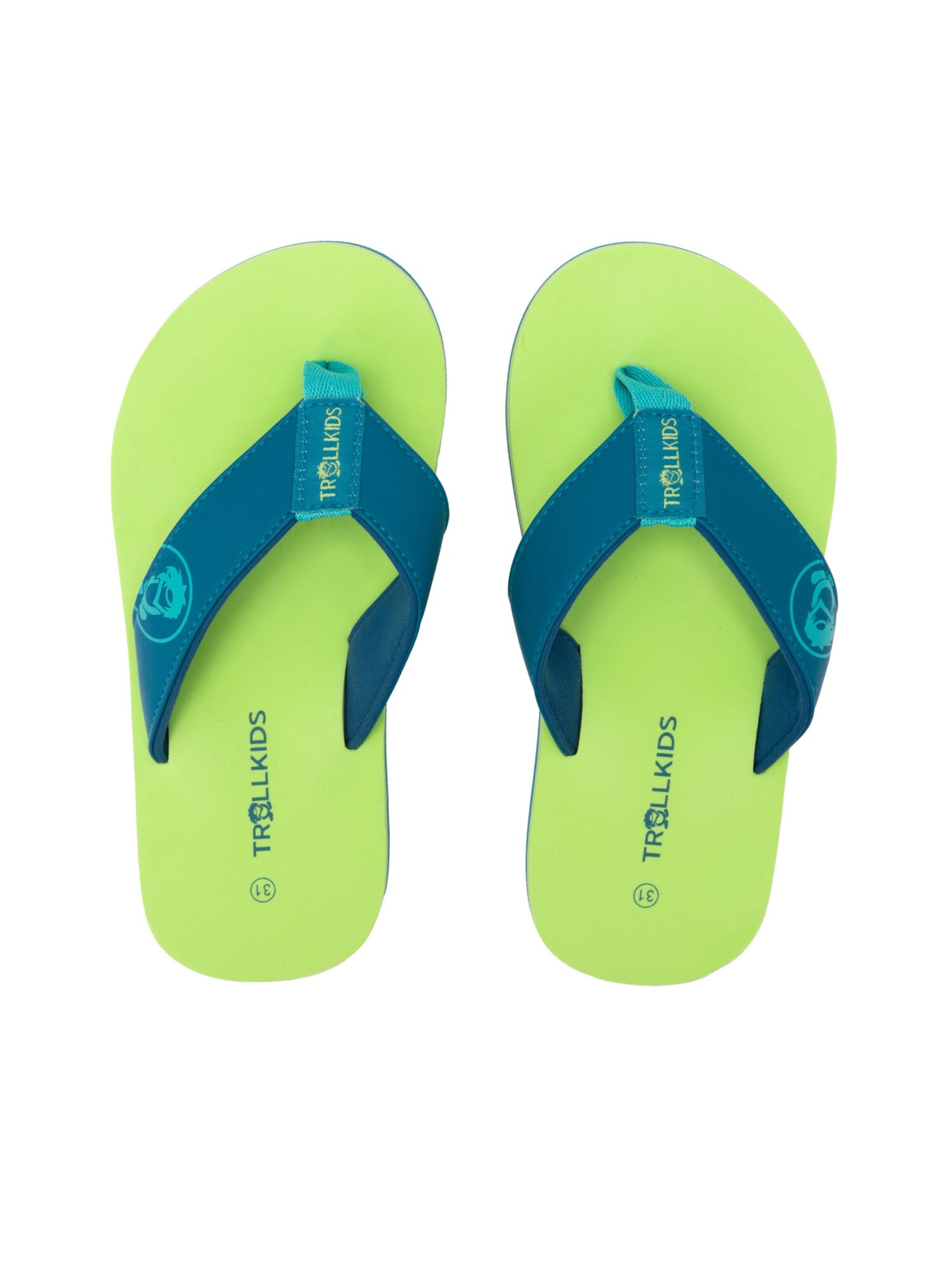 TROLLKIDS Sandals in Green