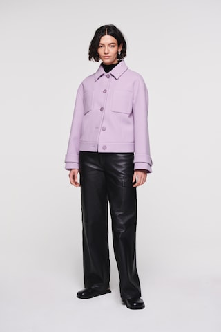 Aligne Prehodna jakna | vijolična barva