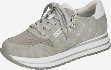 Sneaker bassa di Rieker in grigio: frontale