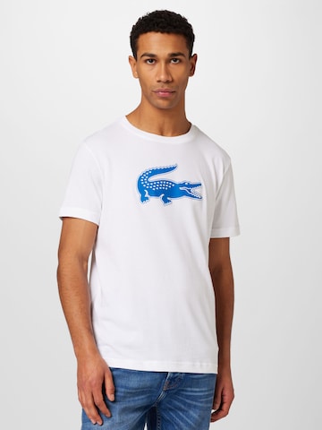 LACOSTE Shirt in White: front