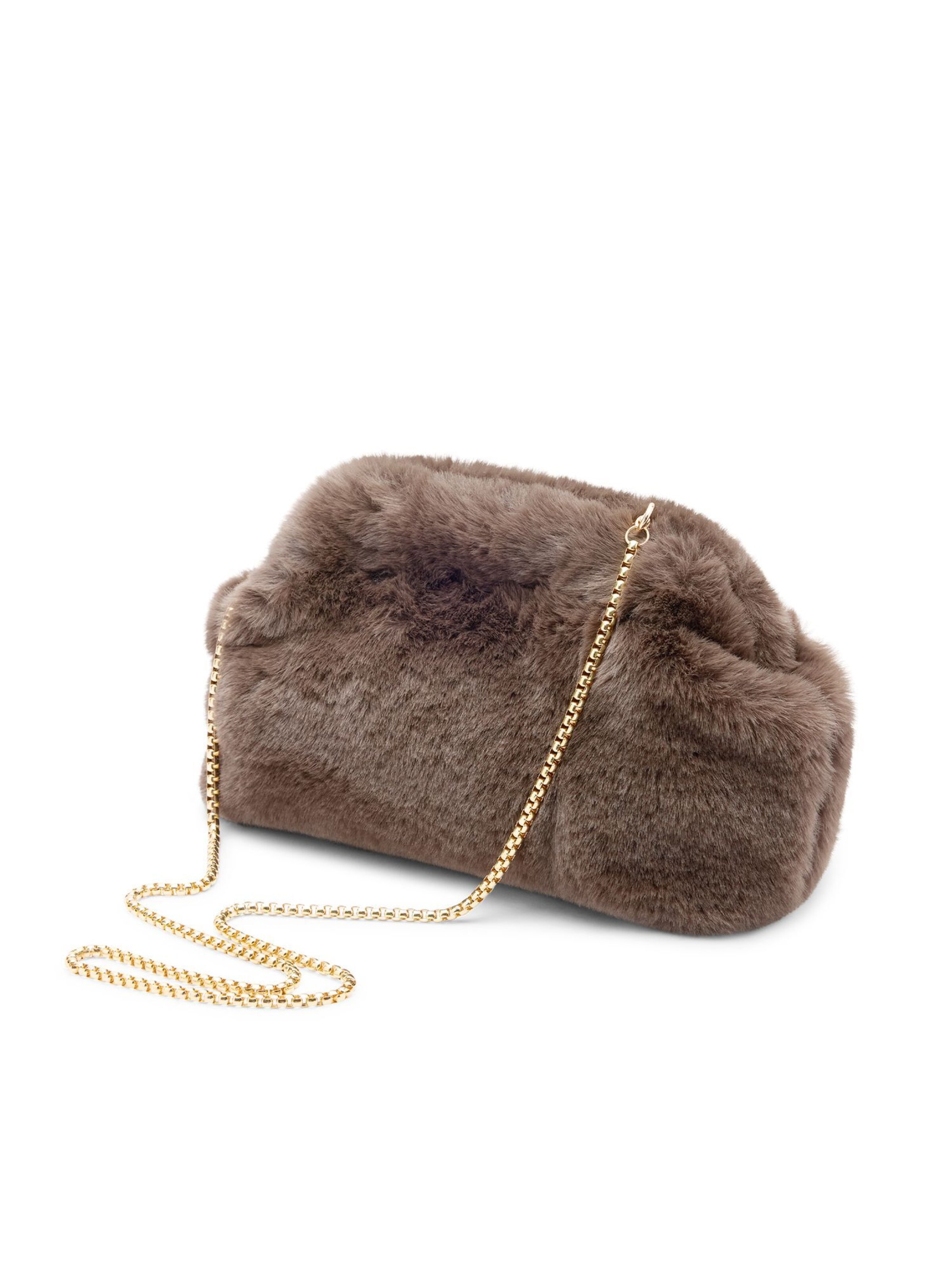 MANFIELD Clutch in Grijs