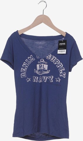 DENIM & SUPPLY Ralph Lauren T-Shirt S in Blau: predná strana