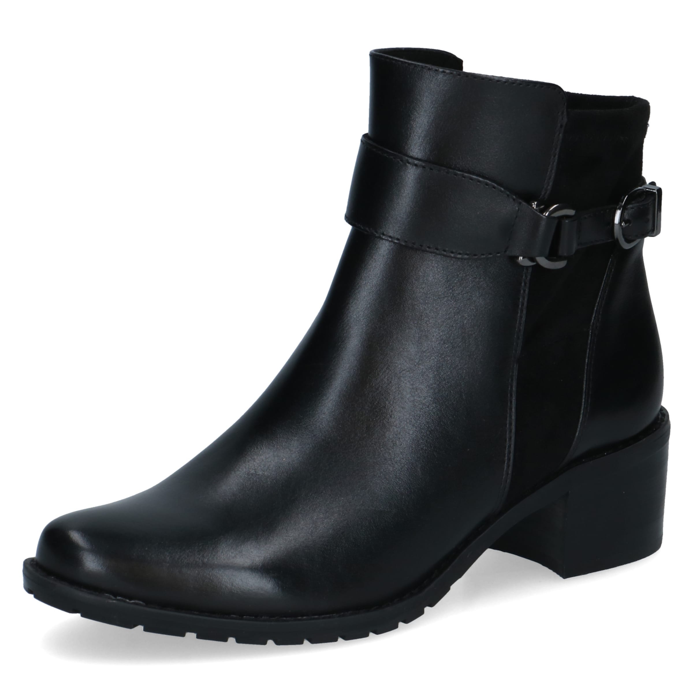 CAPRICE Ankle Boots in Black: front