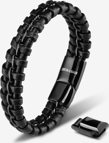 SERASAR Armband 'Joy' in Zwart: voorkant