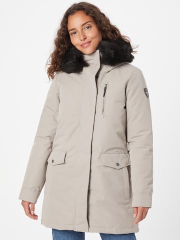 Manteau outdoor 'Stormiga' G.I.G.A. DX by killtec en beige : devant