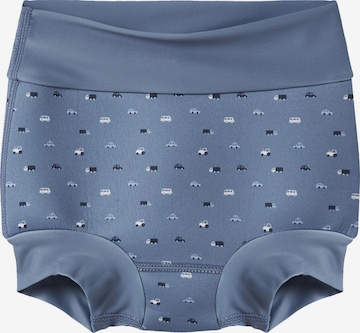 Shorts de bain NAME IT en bleu : devant