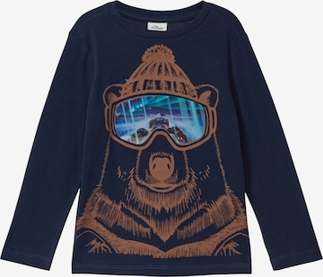 s.Oliver Shirt in Blau: Vorderseite