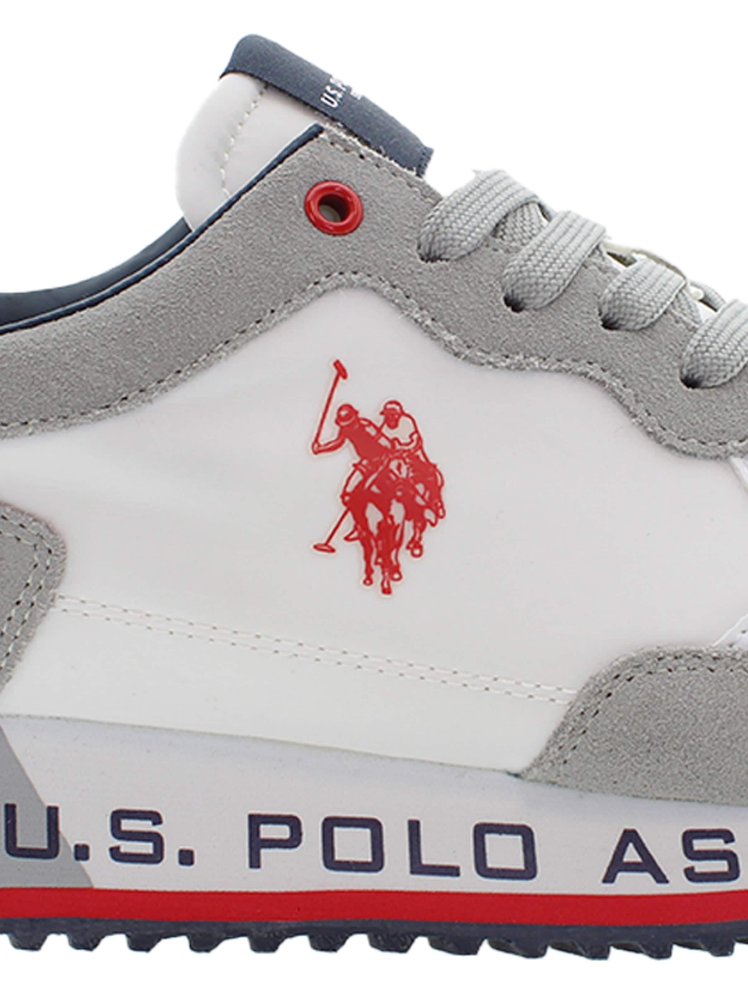 Baskets basses U.S. POLO ASSN. en blanc