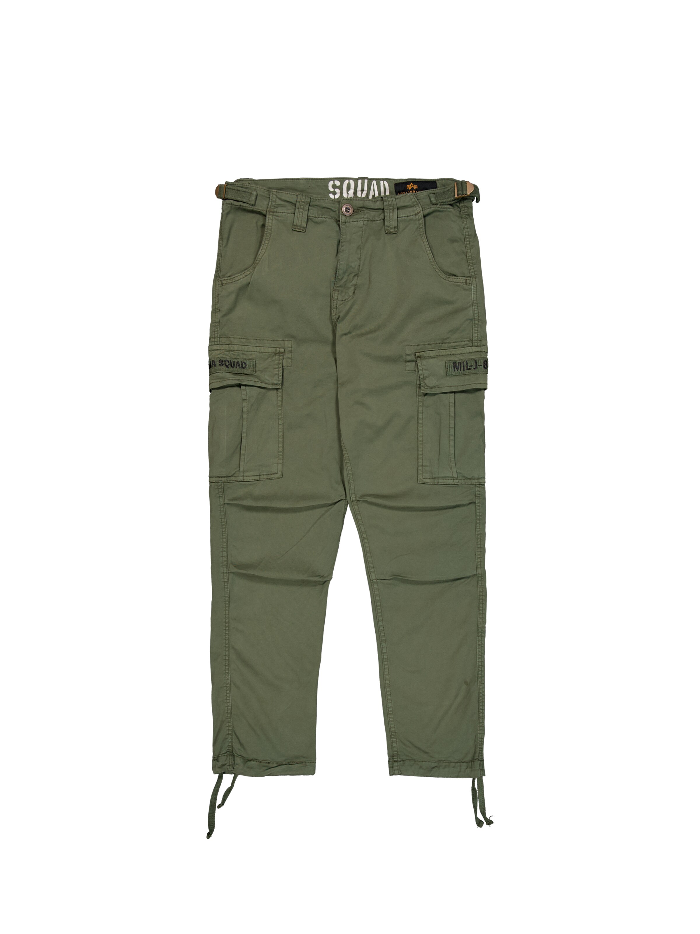 ALPHA INDUSTRIES Cargohose 'Squad' in dunkelgrün, Produktansicht
