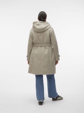 Vero Moda Curve Between-Seasons Coat 'VINCE CHELSEA' in Brown