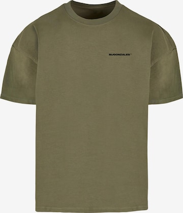 MJ Gonzales Shirt 'In tha Hood' in Groen: voorkant