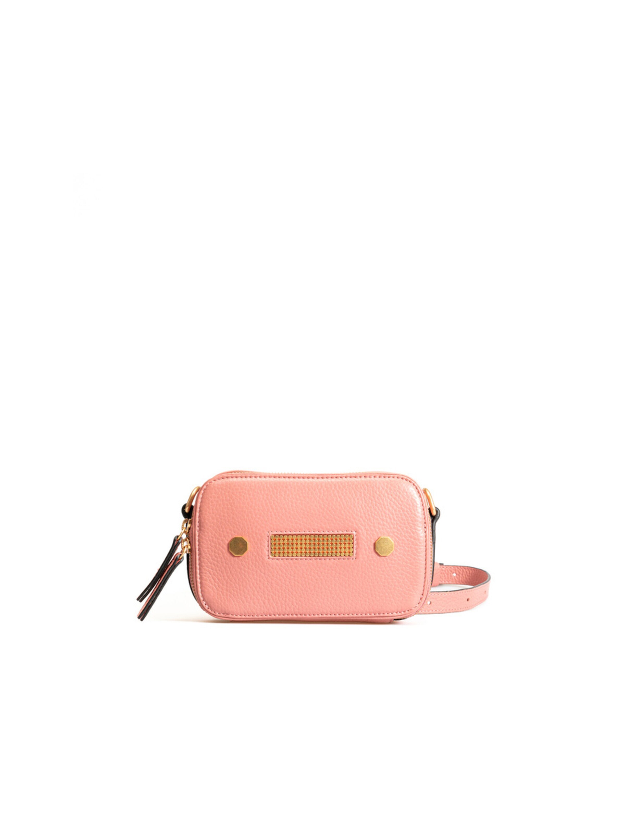 Clio Crossbody Bag 'NOTOS GRAINED' in Pink: front
