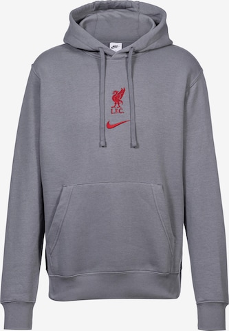 NIKE Sportsweatshirt 'Liverpool' in Grijs: voorkant