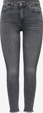 ONLY Skinny Fit Дънки 'ONLWAUW' в сиво: отпред