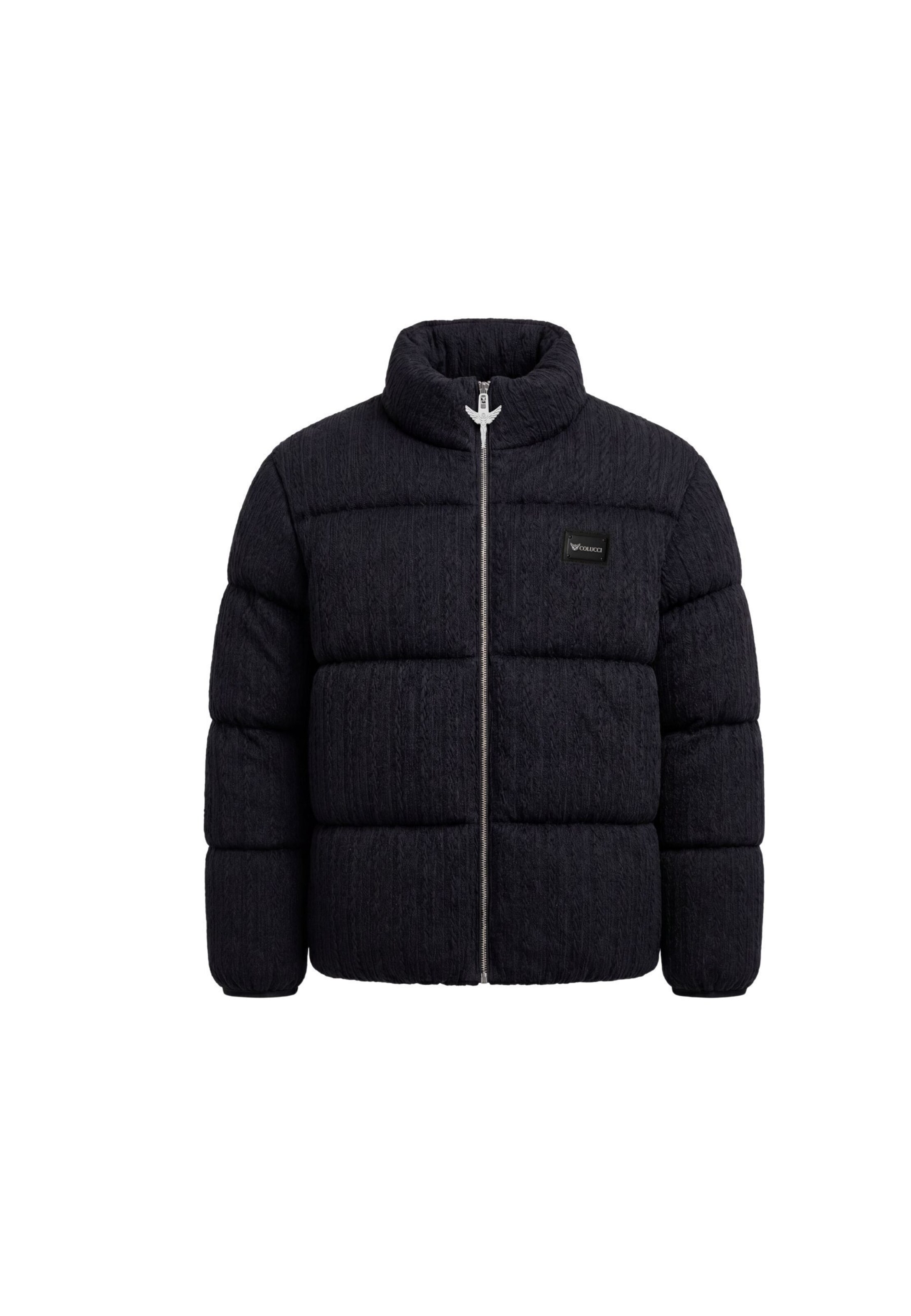 Colucci Jacke in Schwarz: Vorderseite