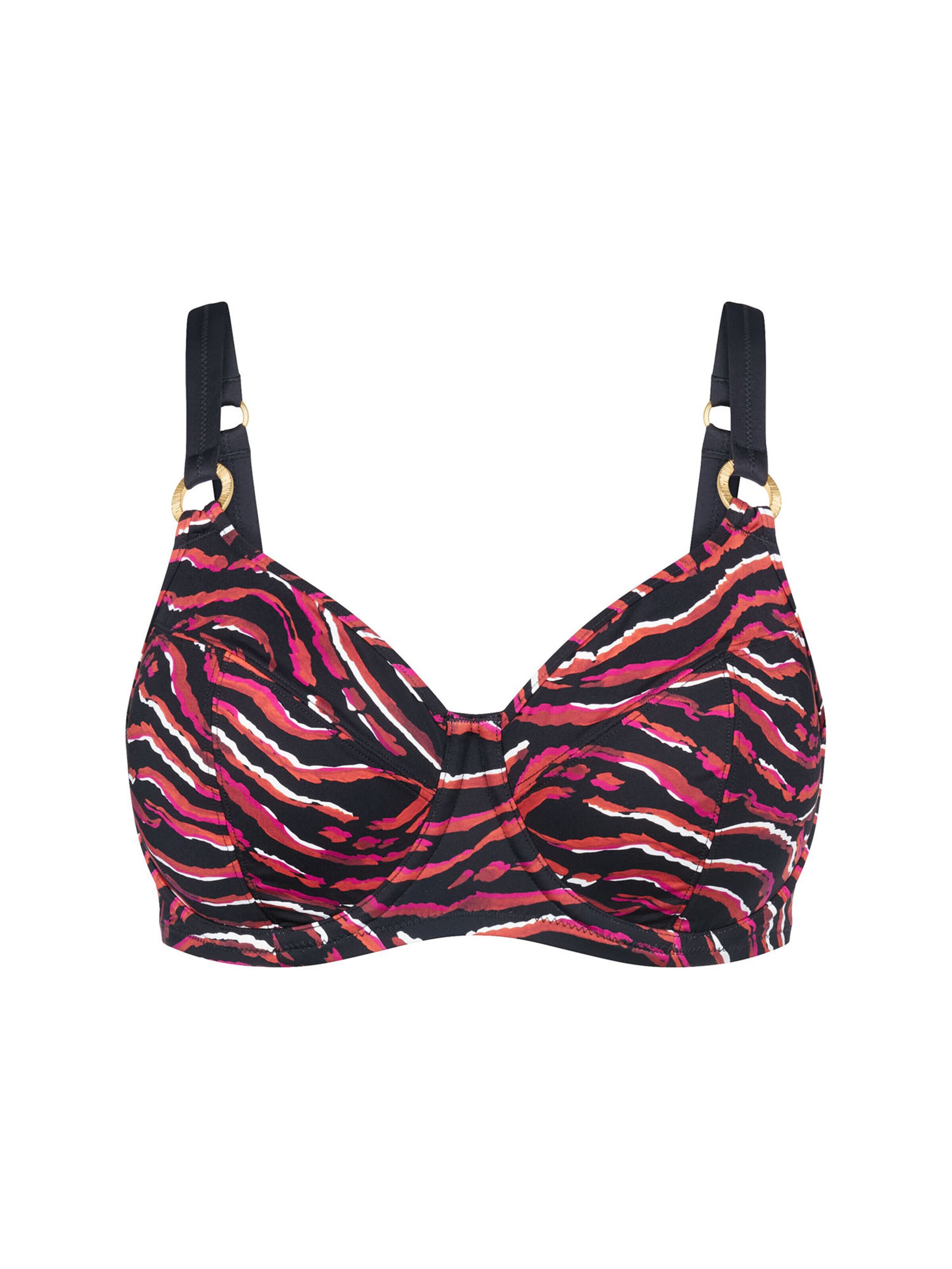 TRIUMPH Minimizer Bügel-Bikini-Top ' Red Label Summer Wild ' in Pink: Vorderseite