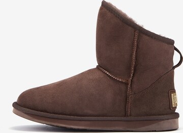 Australia Luxe Collective Bootie ' COSY XTRA SHORT ' in Brown: front