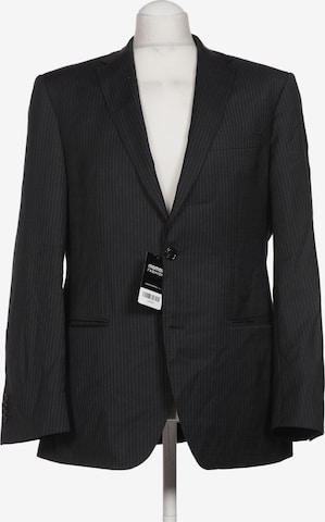 RENÉ LEZARD Suit Jacket in M-L in Grey: front