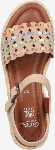 ARA Strap Sandals in Beige