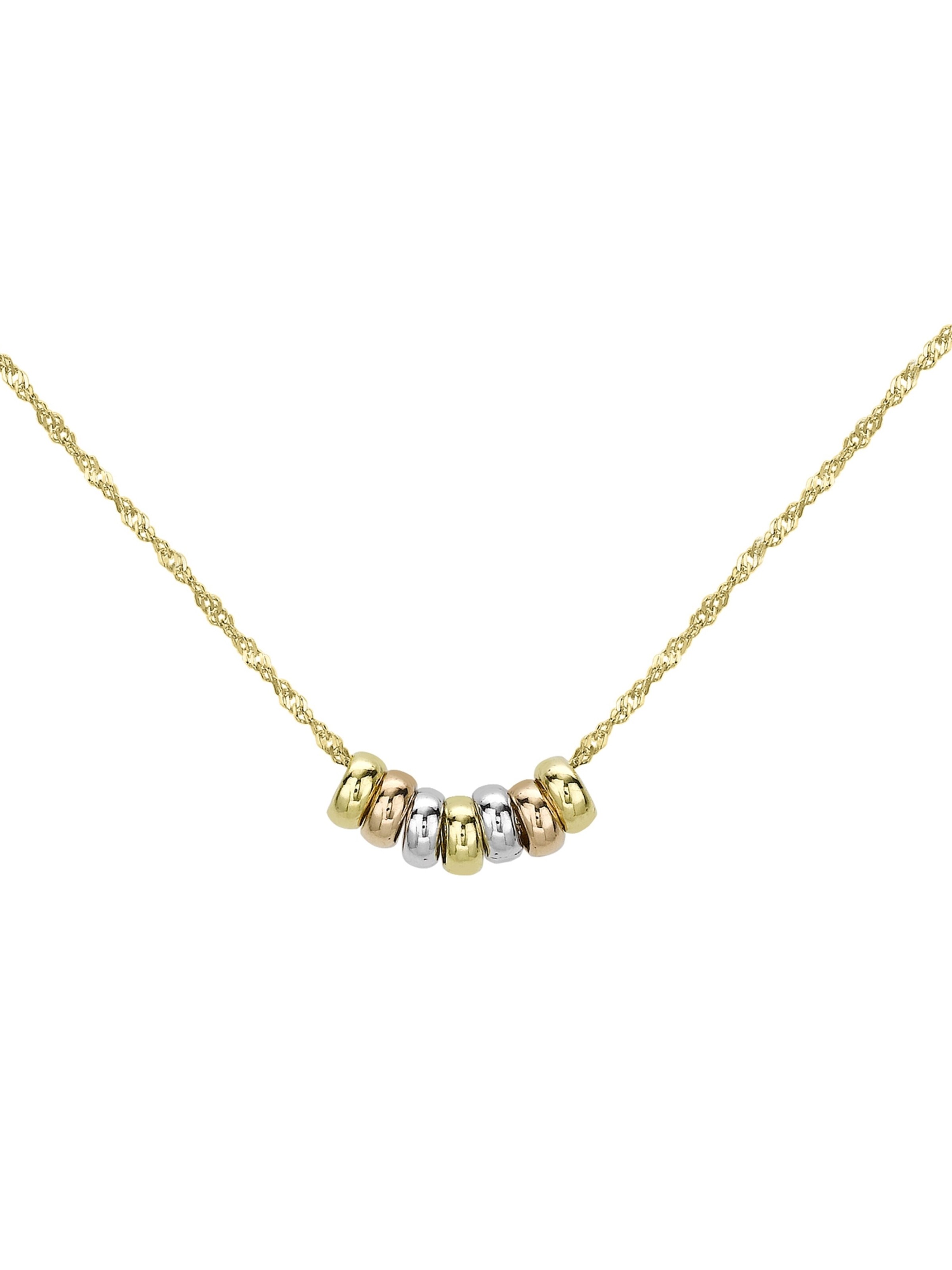 Chaîne 'Klassisch' Lucardi en or : devant