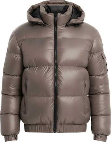 Veste d’hiver Ombre en marron : devant