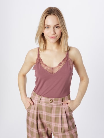 ABOUT YOU Top 'Nannette' in Pink: front