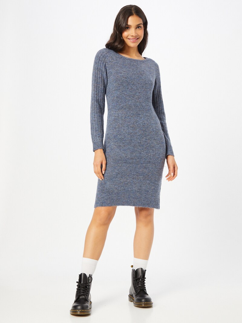 Women Clothing Fransa Knit dresses Dusty Blue
