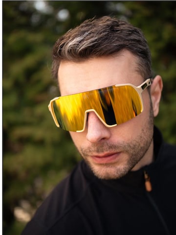 VEYREY - Gafas de sol deportivas 'Aeroblade' en marrón: frente